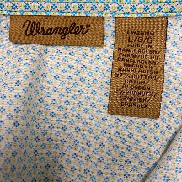 Wrangler Snap -Front Western Shirt Women's Large - Picture 11 of 13